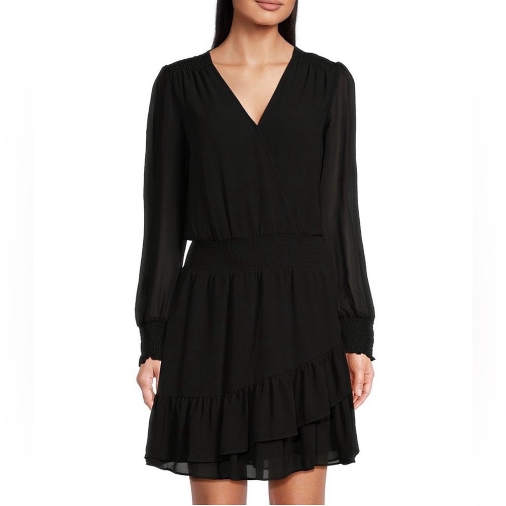 MICHAEL Michael Kors Black Long Sleeve Dress